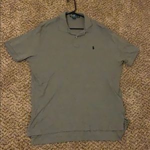 Men’s grey Ralph Lauren polo